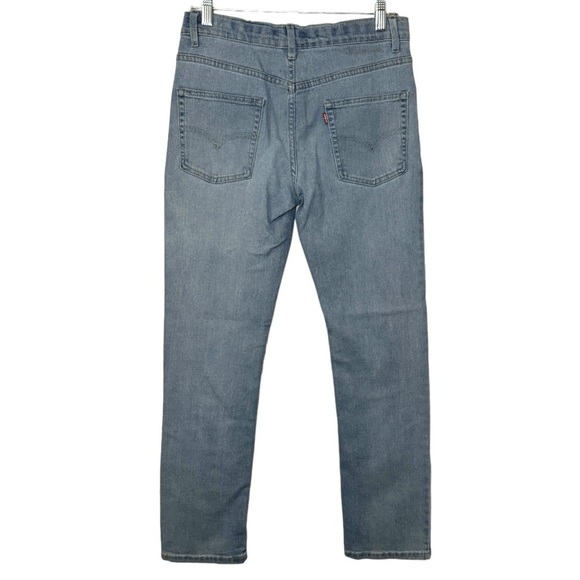 Levi’s 512 Slim Taper Light Wash denim jeans girls 16 regular - Picture 2 of 11